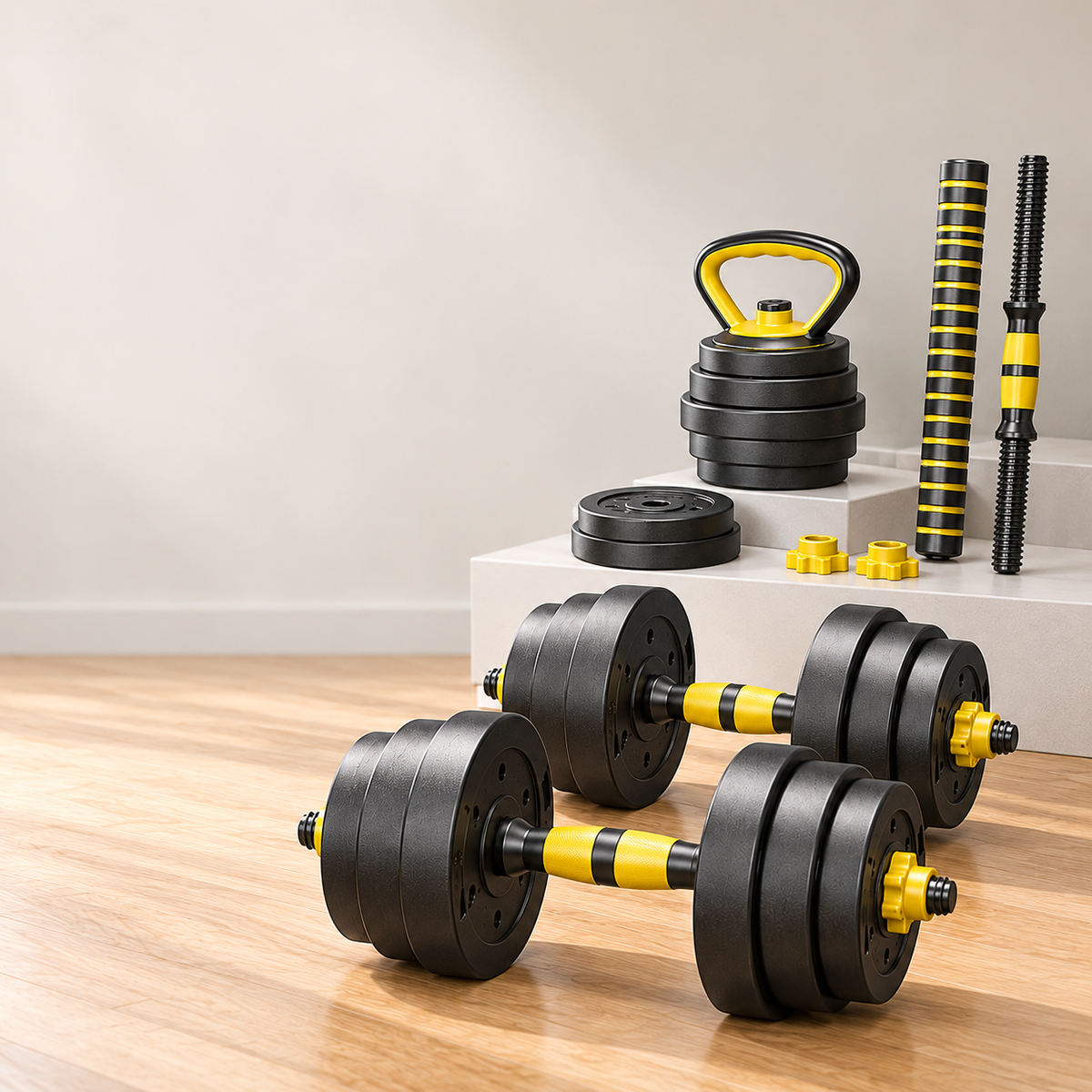 Adjustable Dumbbells Levia