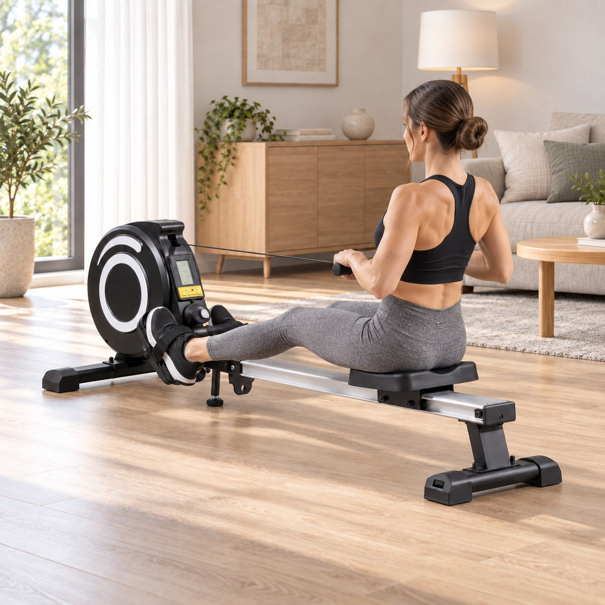 Folding Rowing Machine Levia, view 2