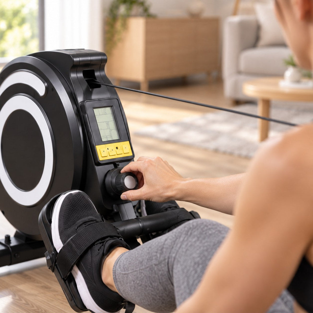 Folding Rowing Machine Levia, view 4
