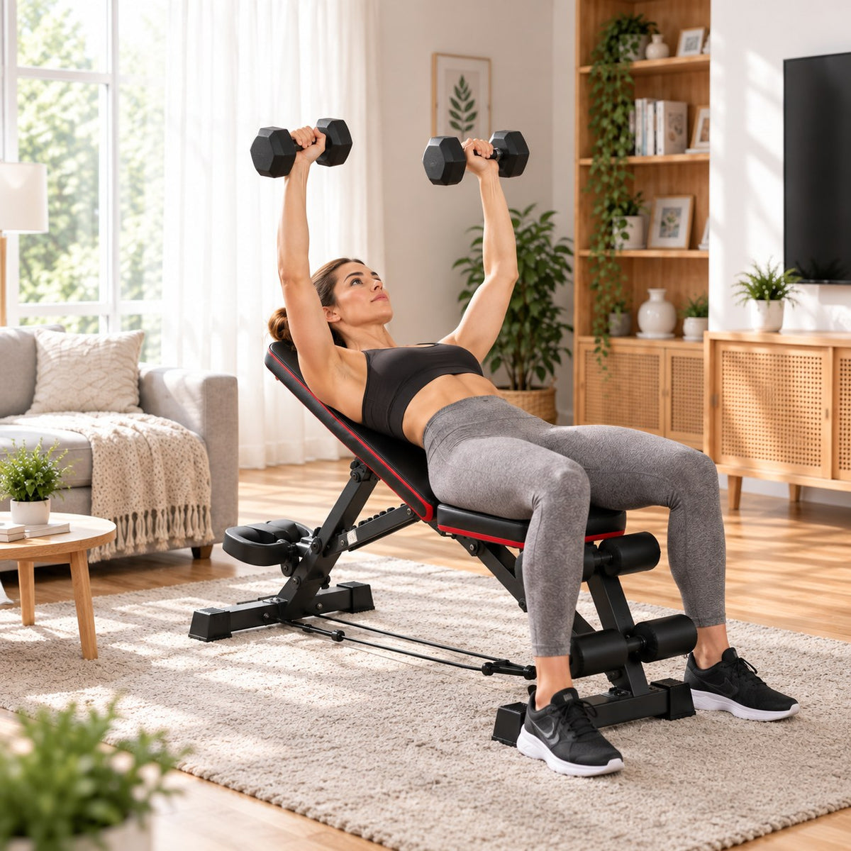 Folding Weight Bench Levia, view 2