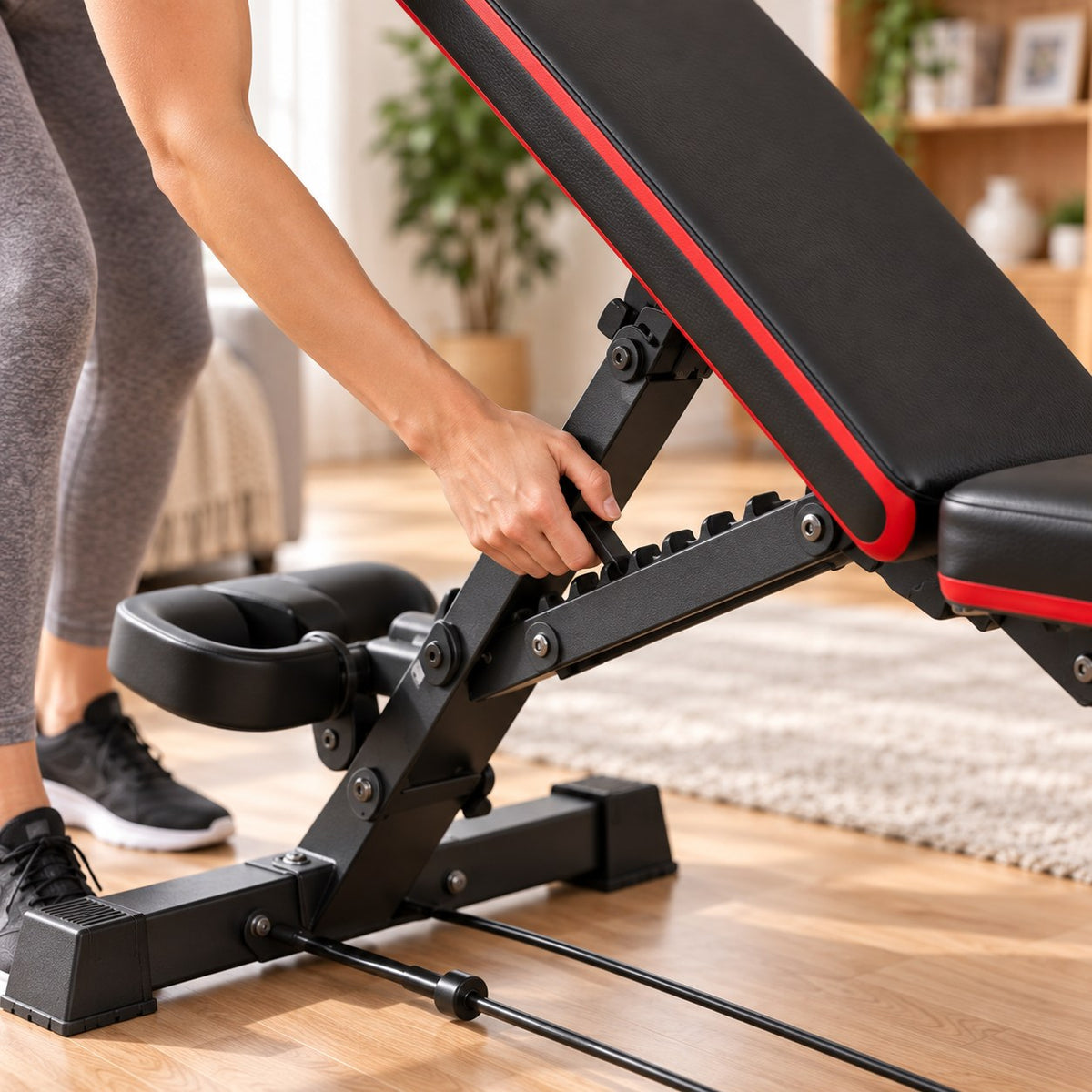 Folding Weight Bench Levia, view 4